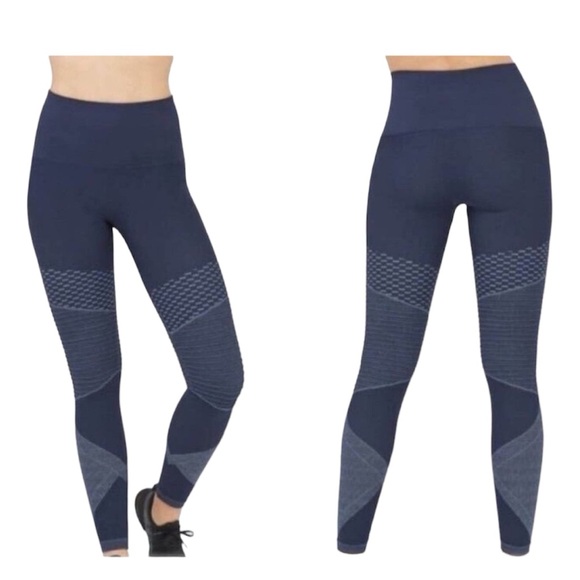 SPANX Pants - SPANX Seamless Moto Legging- Indigo Sky Size Small NWT